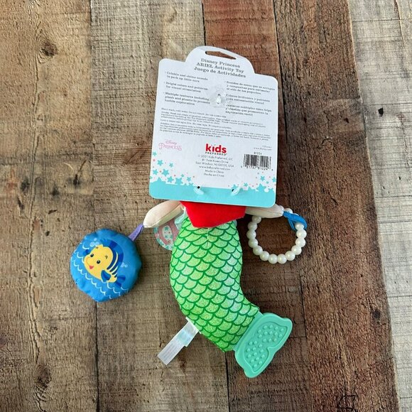Disney Baby Ariel Activity Plush Toy - Perfect For Teething & Cuddling - Picture 6 of 7